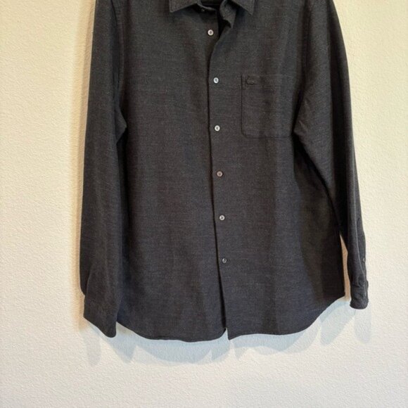 Lacoste Mens Size Large Regular Fit Cotton Flannel Shirt - Picture 3 of 8